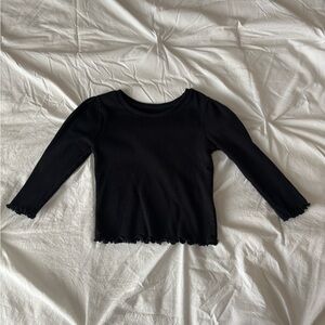 Garanimals Black Long Sleeve Kids Tee